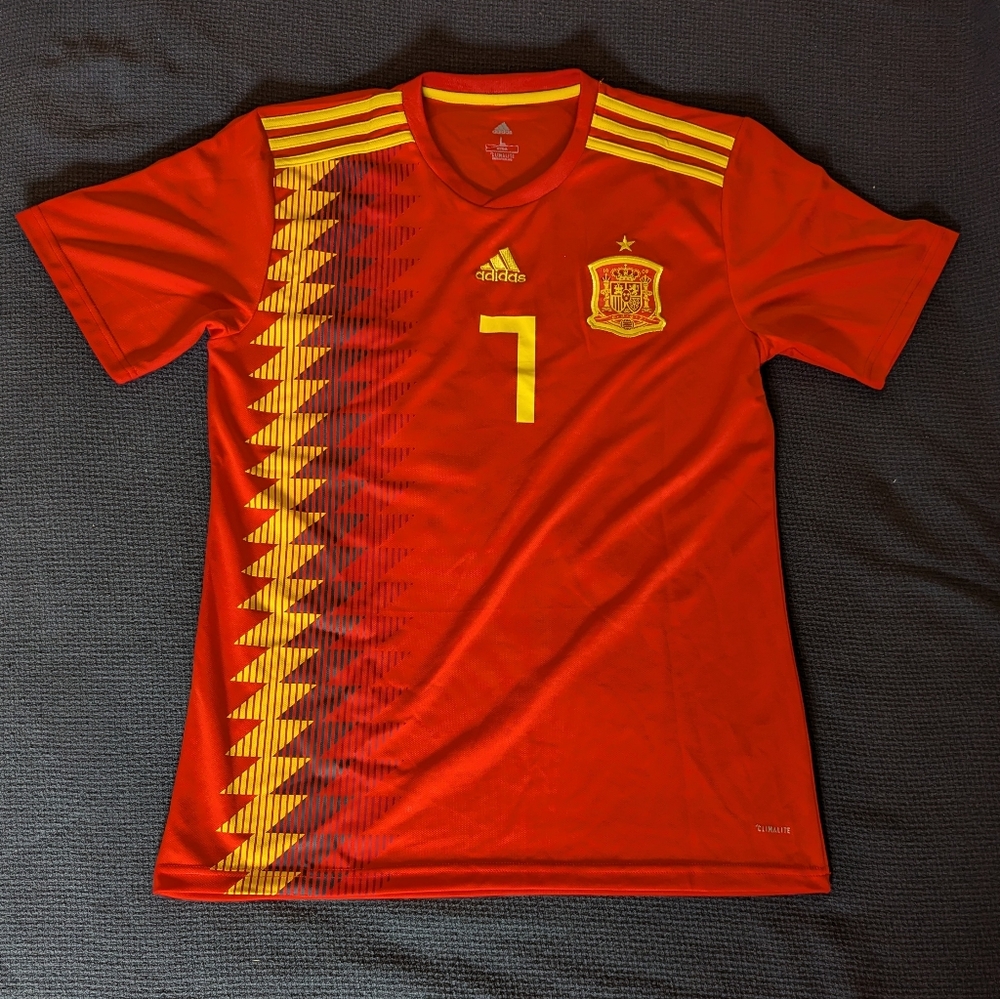 Spain National Team Morata Jersey